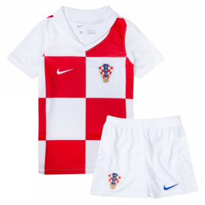 Nogometni Dres Hrvatska Dječji Domaći 2024（+ kratke hlače）