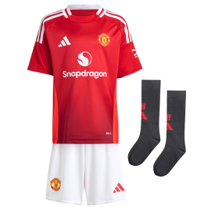 Nogometni Dres Manchester United Dječji Domaći 2024/25（+ kratke hlače）